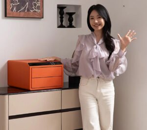 My AFB Safe - Lusano Celeste 3 Drawer Safe